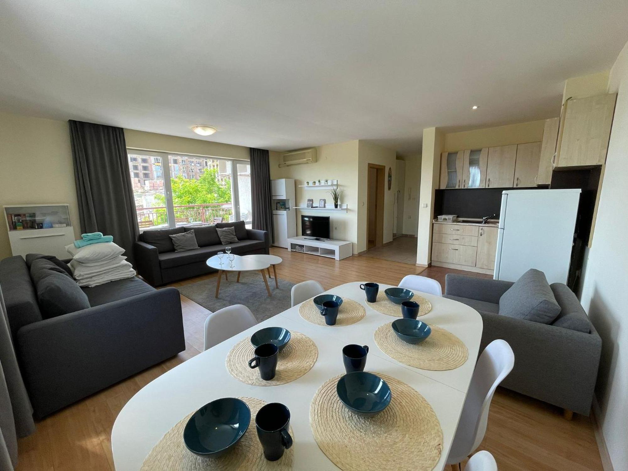 Green Fort - Prestige Sea Viev Apartments Солнечный берег Экстерьер фото